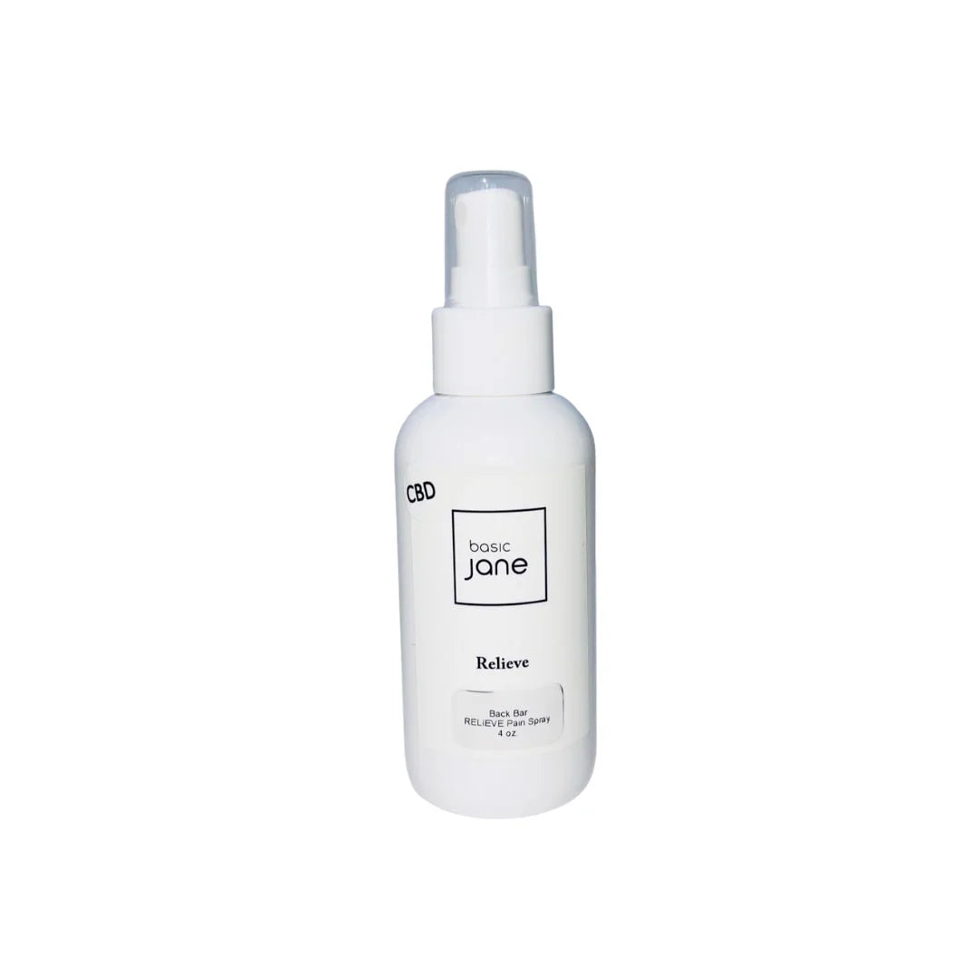 WHOLESALE - BACK BAR Relieve CBD Spray