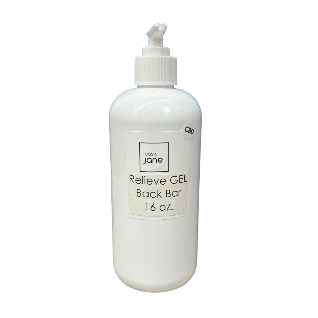 WHOLESALE - BACK BAR Relieve Gel